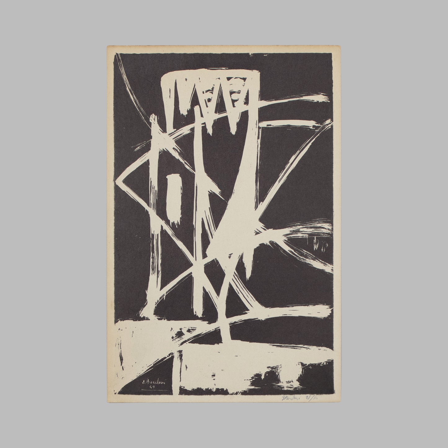 Enrico Bordini - Senza Titulo (Composizione 1) (1949) 21/50