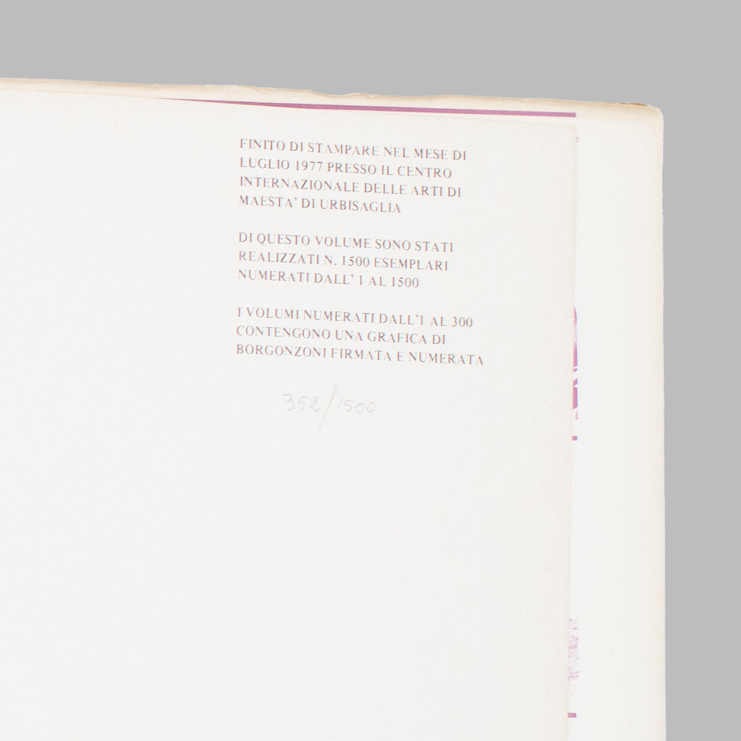 Aldo Borgonzoni - Concilio Vaticano II (1977) 352/1500