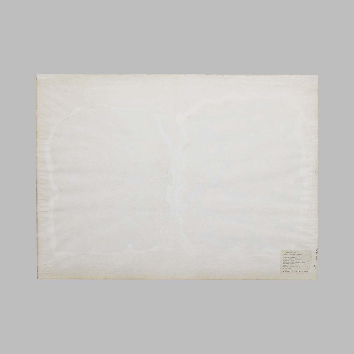 Pietro Consagra - Composizione Rossa e Marrone (1967?) 53/99
