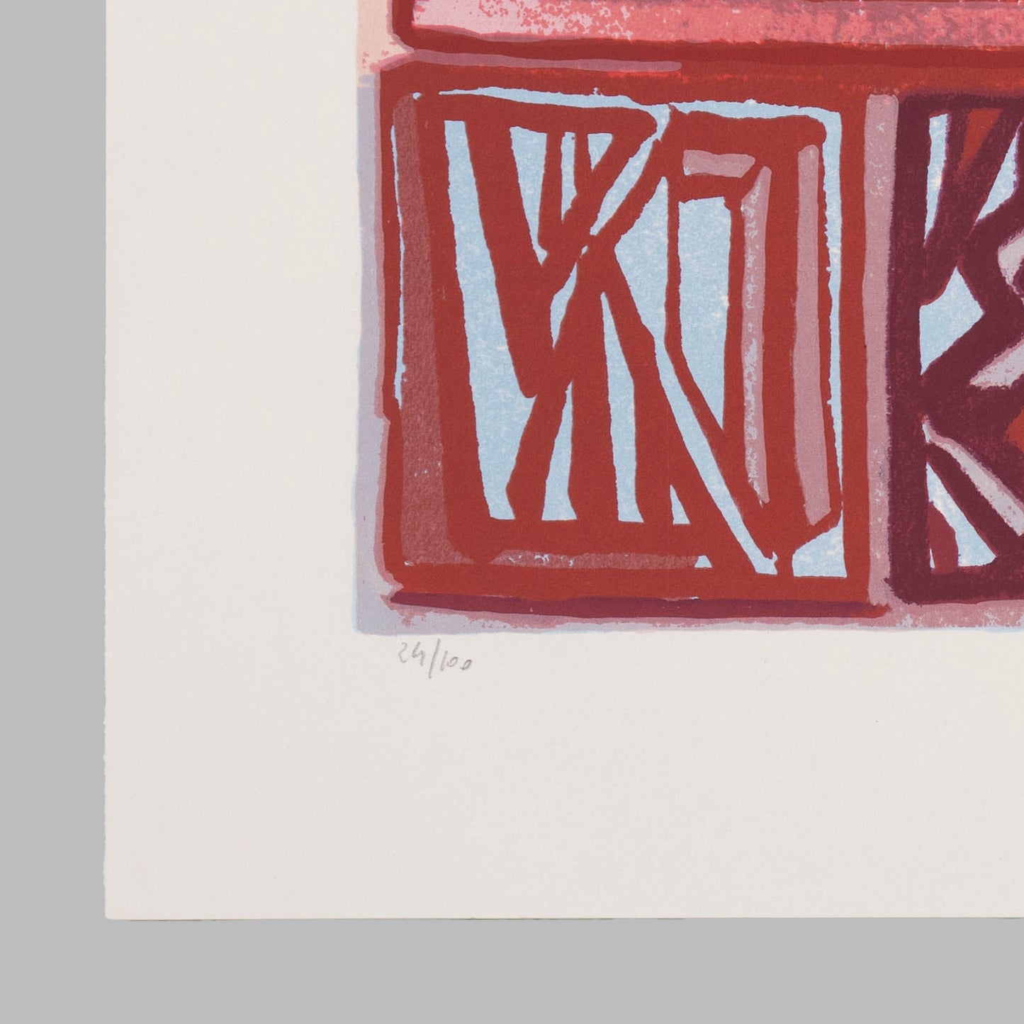 Ricardo Licata - Untitled (Composizione Rossa) (1976) 24/100