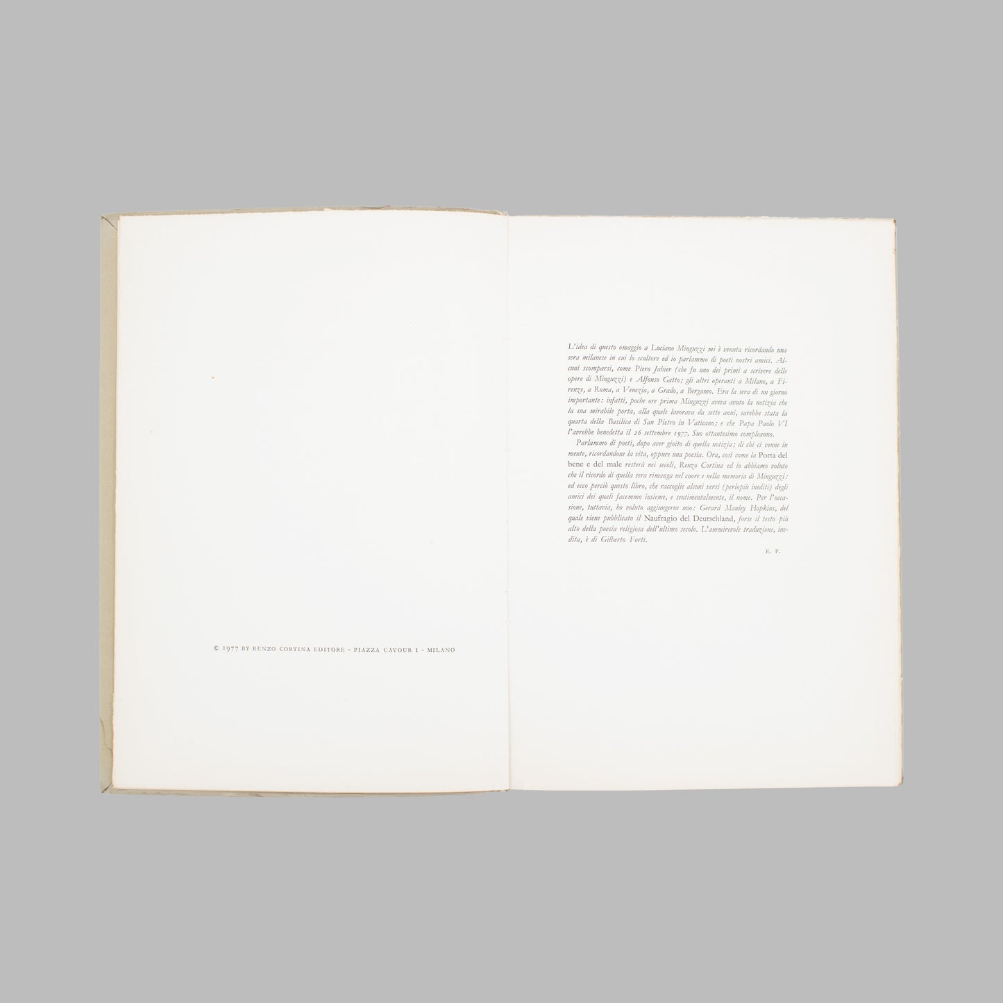 Luciano Minguzzi - La Porta Del Bene E Del Male, Quindici Poeti A Cura Di Enzo Fabiani (1977) 67/130