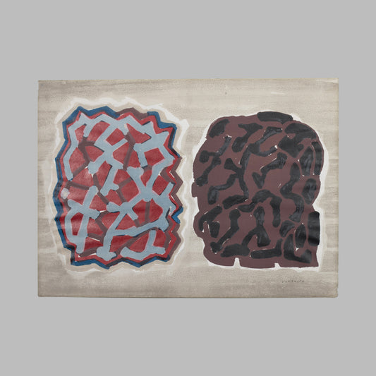 Pietro Consagra - Composizione Rossa e Marrone (1967?) 53/99
