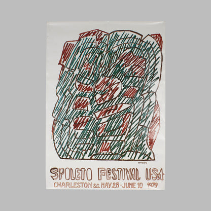 Pietro Consagra - Spoleto Festival Poster (1979)
