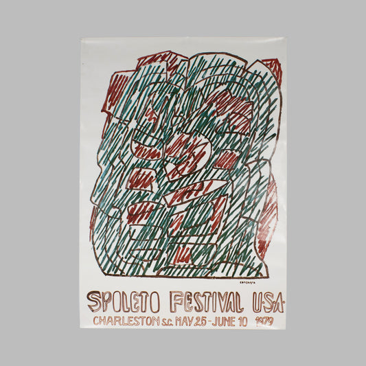 Pietro Consagra - Spoleto Festival Poster (1979)