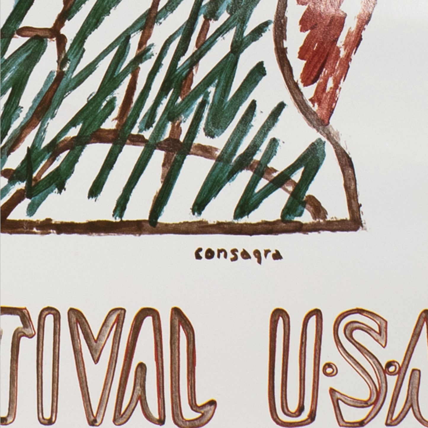 Pietro Consagra - Spoleto Festival Poster (1979)