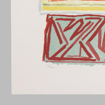 Ricardo Licata - Untitled (Composizione Giallo Rossa) (1976) 24/100