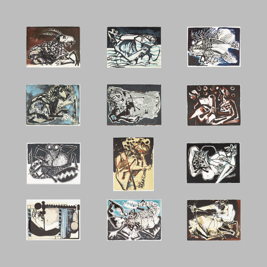 Luciano Minguzzi - Zodiaco: Dodici Litografie di Luciano Minguzzi (1971) II/XV