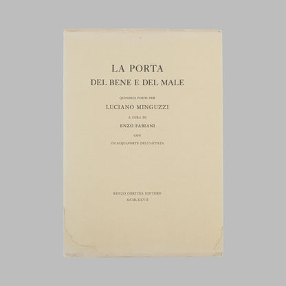 Luciano Minguzzi - La Porta Del Bene E Del Male, Quindici Poeti A Cura Di Enzo Fabiani (1977) 67/130