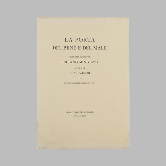 Luciano Minguzzi - La Porta Del Bene E Del Male, Quindici Poeti A Cura Di Enzo Fabiani (1977) 67/130