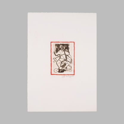 Luciano Minguzzi - Yo-Yo Rossa (1985) Artist Proof