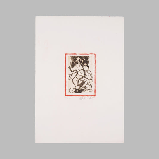 Luciano Minguzzi - Yo-Yo Rossa (1985) Artist Proof