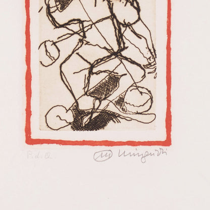 Luciano Minguzzi - Yo-Yo Rossa (1985) Artist Proof