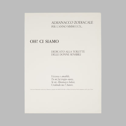 Luciano Minguzzi - Zodiaco: Dodici Litografie di Luciano Minguzzi (1971) II/XV